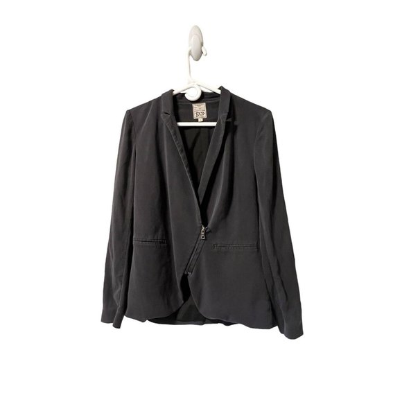 GoSilk Go Silk Women's Size 6 Moto Jacket Zip Up Pockets & Sleeves Mob Wife - Picture 1 of 16